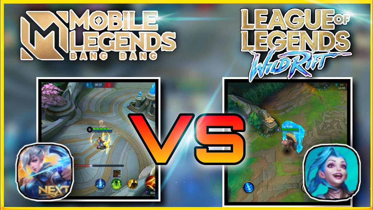 WHO IS THE ORIGINAL? | MOBILE LEGENDS VS WILD RIFT | SKILLS COMPARISON ...