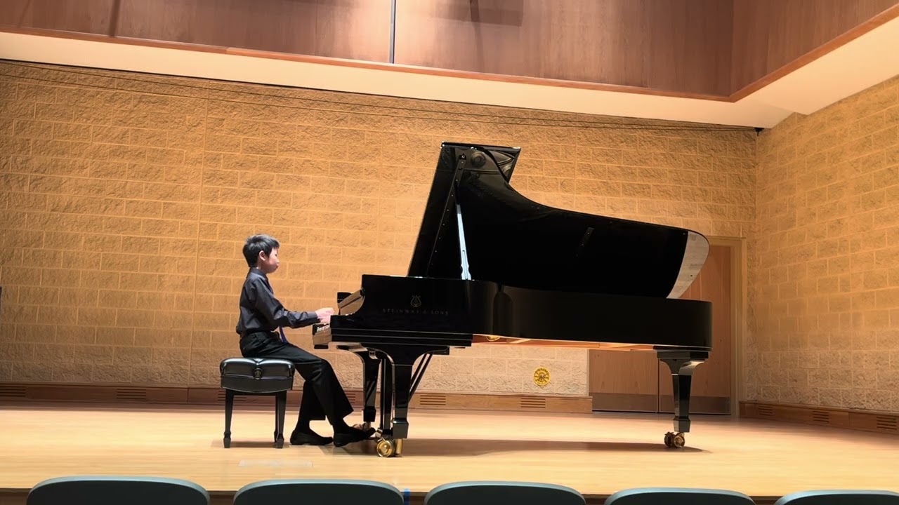 Bach. Prelude & Fugue D Min., Chopin. Waltz op.64, #2 C# Min., Haydn. Sonata E Min.1m.HobXVI/34