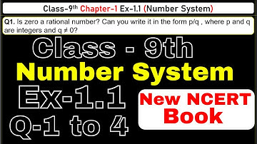 Class 9 Maths | Ex 1.1 Chapter 1 | Number System | CBSE NCERT | Exercise 1.1 | New Syllabus 2024-25