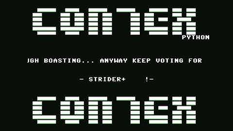 Contex (CTX) Intro 12 ! Commodore 64 (C64)