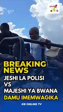 HURUMA JESHI LA POLISI VS MAJESHI YA BWANA DAMU IMEMWAGIKA