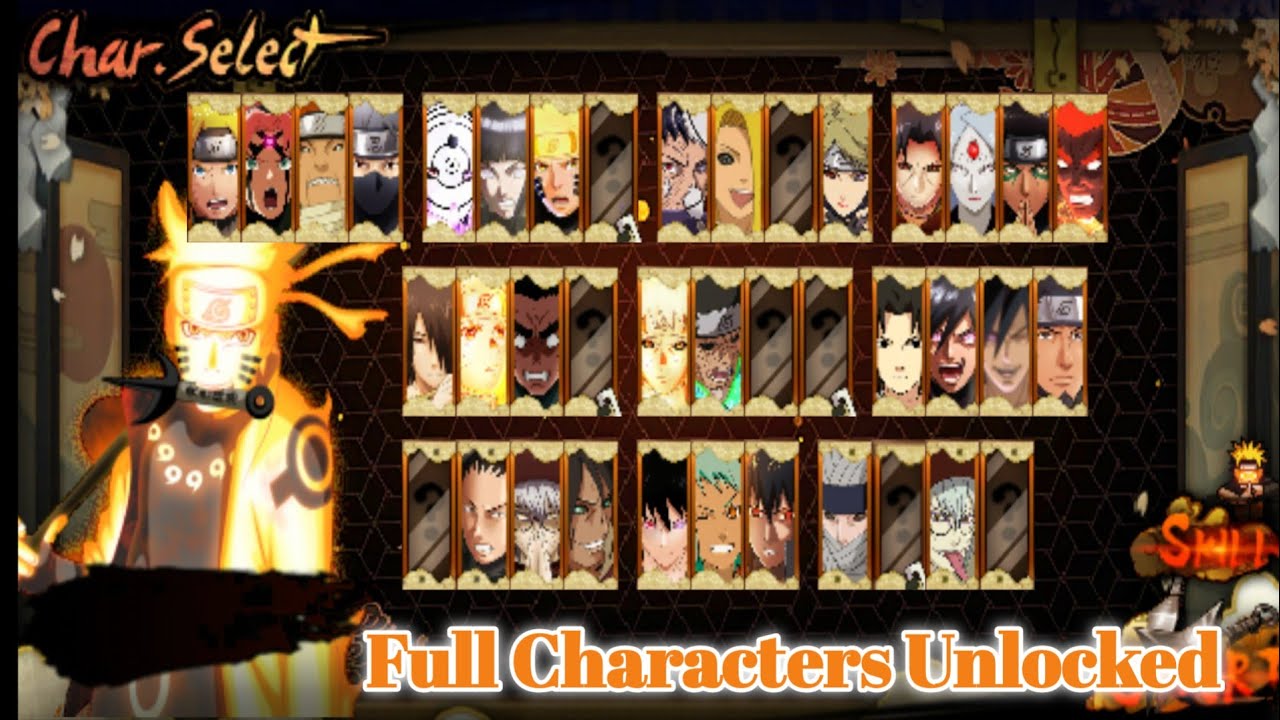 Naruto Senki APK Full 40+ Characters Android Game Full Gameplay