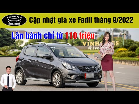 Video Cập nhật giá bán xe VinFast Fadil tháng 9/2022 - youtube