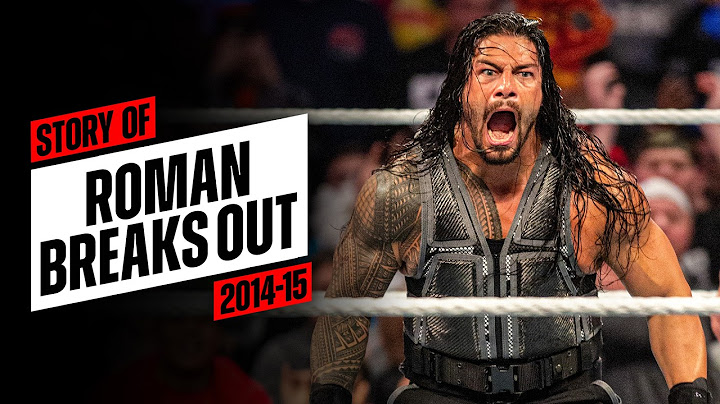 Roman Reigns’ post-Shield story (2014-15)