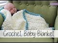 Easy Beginner Crochet Baby Blanket | Sewrella