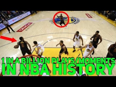 1 IN A BILLION PLAYS/MOMENTS IN NBA HISTORY