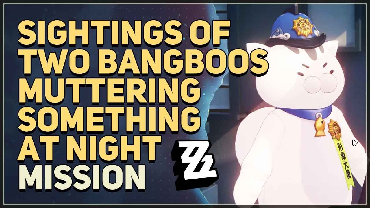 404 Error live house sightings of two Bangboos muttering something