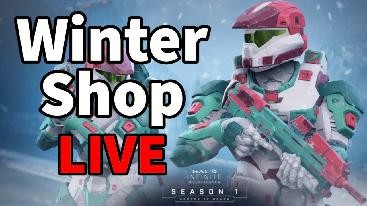 Halo Infinite Winter Contingency Event Items + Weekly Shop