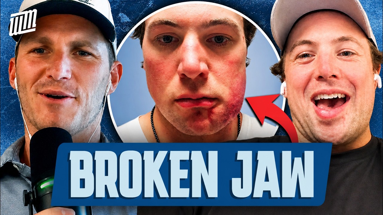 NHL's Charlie McAvoy Breaks Down His Broken Jaw Injury | Wingmen
