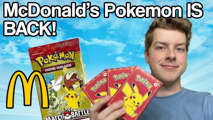 Hunting for a COMPLETE McDonalds Pokemon Cards Set! 