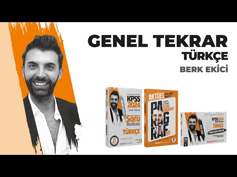 KPSS - Türkçe - Genel Tekrar 4 - Berk EKİCİ