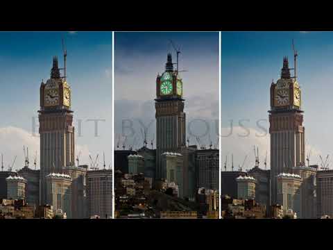 Makkah clock - timelapse