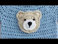 How to Crochet a Bear Applique (Cute, Fast & Easy)