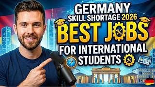 Germany Skill Shortage 2026 🇩🇪 Best Jobs for International Students