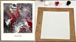 SatisfySatisfying Color Flow Abstract Fluid Art Creation