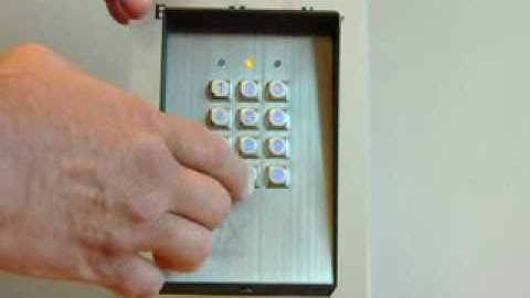 KPX100 Keypad Programming Instructions