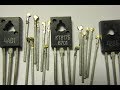 Золото из 1000 боковых ножек советских транзисторов КТ817