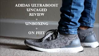 ultra boost uncaged black grey