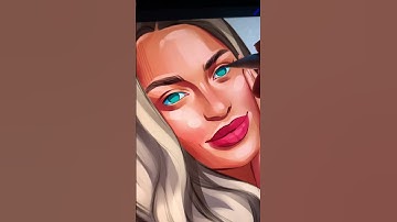 Process of drawing from a profesional illustrator 🤍you need iPad and Pencil #digitalart #artlesson
