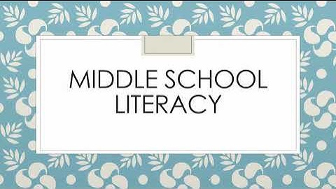 Middle School ELA Program Planning