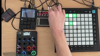 m8 - Performance Integration With Korg NTS-3 First Pass