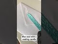 Wax Sealing With Sealing Candle How To 