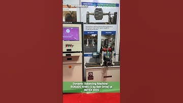 Dynamic Balancing Machine - ROKADE RHB5 (5 kg Belt Drive) at IMTEX 2025