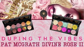 Duping the Vibes: THE Divine Rose II by Pat McGrath // Building an Indie, Single Shadow Palette