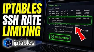 How to authorize using iptables for secure SSH rate limiting - Quick Tutorial
