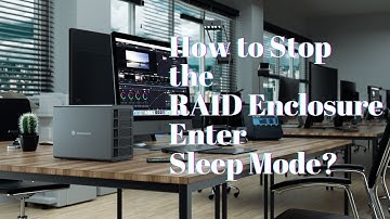 How to Stop the RAID Enclosure Enter Sleep Mode ｜Yottamaster How-to Guide