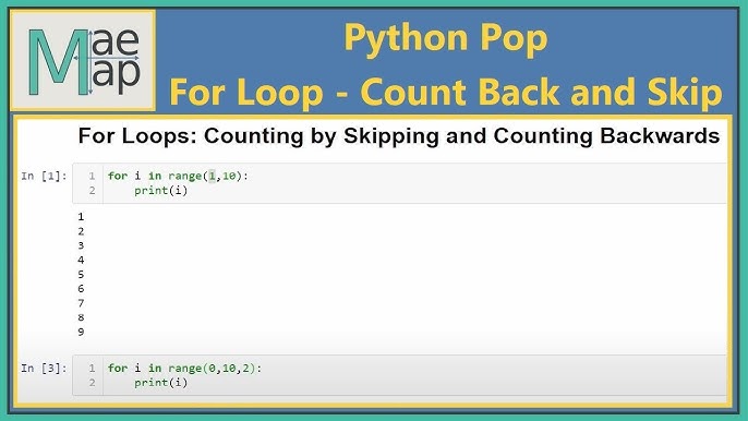 Python Pop: For Loops- Iterating Index vs Item 