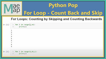 Python Pop: For Loop- Count Backwards and Skips