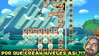 POR QUE CREAN NIVELES ASI ?!? - Mario Maker 2 Desafío Experto con Pepe el Mago (#2)