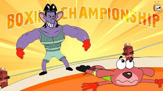 Download lagu Giant Rat Trouble: Doggy's Big Boxing Match | New Episode | Rat-a-tat -S13(EP 221C) | Chotoonz Tv.