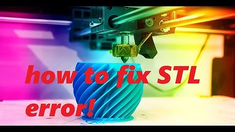 Materialise magics tutorials // how to fix/repair STL files.
