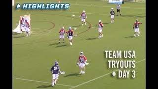 US Men's National Team Tryout - Day 3 Highlights