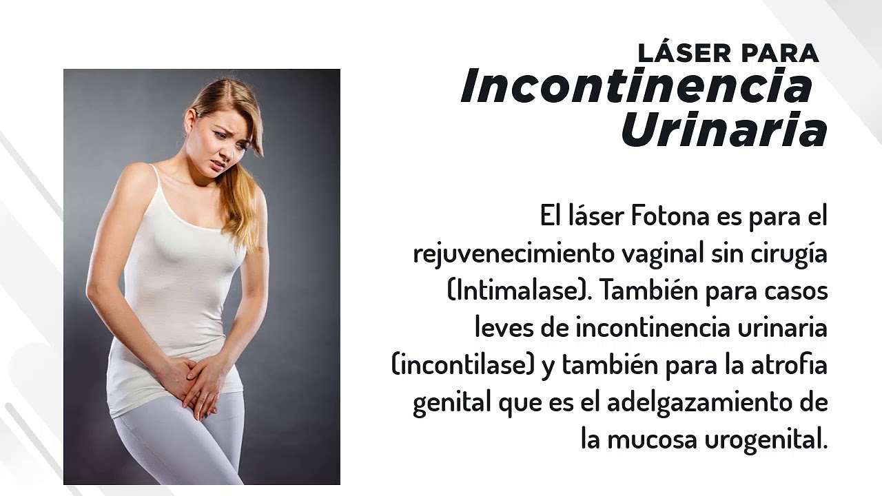 INCONTINENCIA URINARIA - YouTube