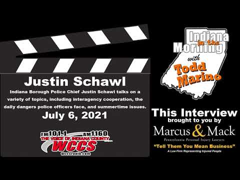 Indiana in the Morning Interview: Justin Schawl (7-6-21)