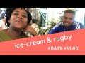 Ice-cream &amp; Rugby Date w/ my boyfriend 👫 || Lions 🦁 vs Stormers ⚡️|| South African YouTuber|| VLOG