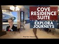 Cove Residence Suite 7036 on Explora I Ship, Explora Journeys Cruise - Pixie Dust Adventures