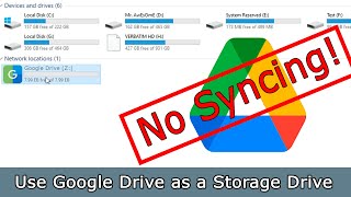 Use Google Drive as a Storage Drive with RaiDrive