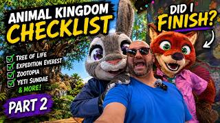 Can I Complete Animal Kingdom’s Ultimate Checklist? Part 2