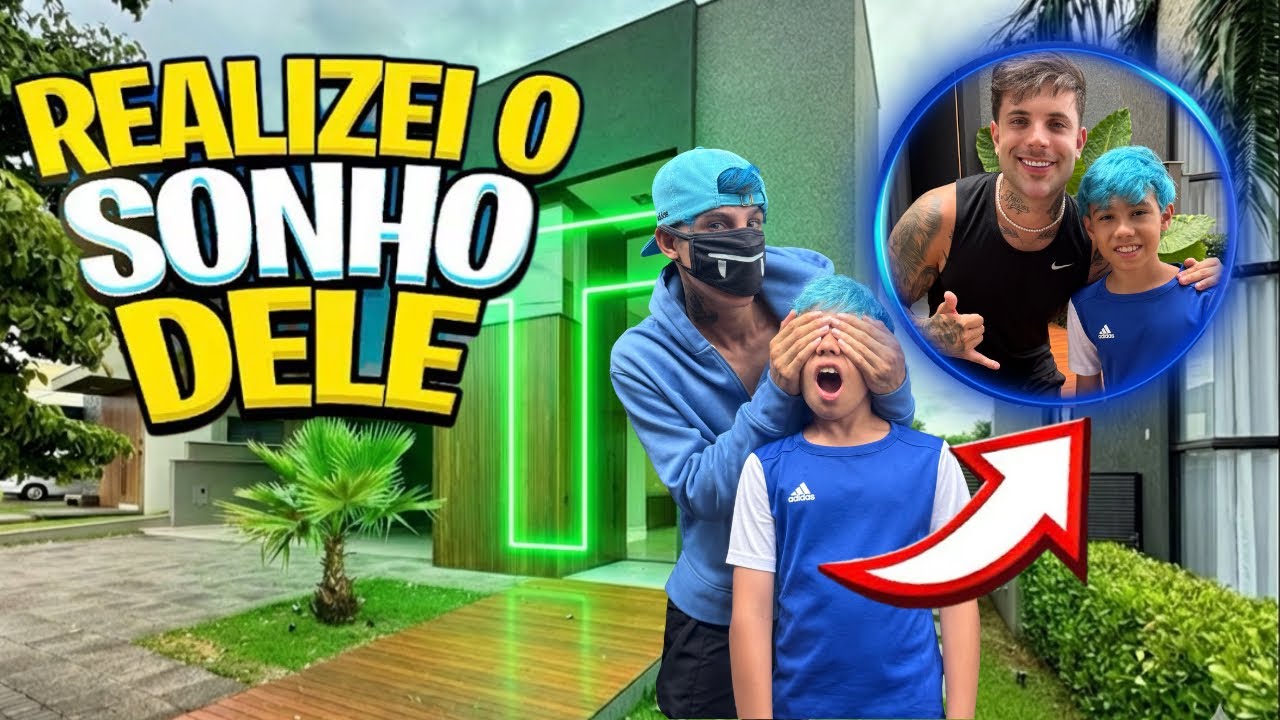 REALIZEI O SONHO DO MEU IRMÃOZINHO DE CONHECER O TASPIO *Deu tudo errado