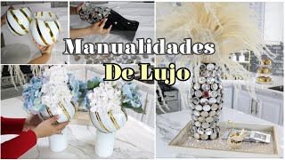 HERMOSAS MANUALIDADES PARA DECORAR DE LUJO#trending