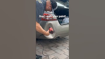I Fixed My Dented Bumper In 30 Seconds For $20
