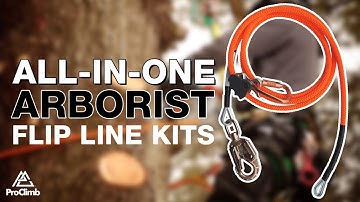 All-In-One Arborist Flip Lines (Standard or with Better Grab) -  ProClimb by U.S. Rigging Supply