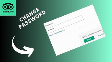 how to change password tripadvisor