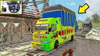 Oleng Muatan Gayor Truck Canter Oppa Muda Lintas Sumatera