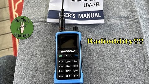 Radioddity - New Baofeng UV-7B Review!!!!  Check It Out At Portie