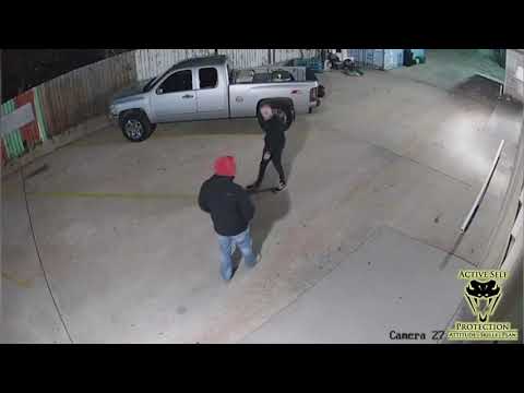 Trespassing Situation Escalates Rapidly
